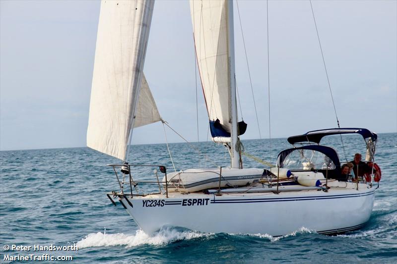 esprit (Sailing vessel) - IMO , MMSI 503796700, Call Sign VJN4371 under the flag of Australia
