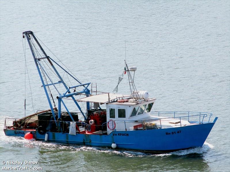 krasi (Fishing vessel) - IMO , MMSI 207833920, Call Sign LZH3392 under the flag of Bulgaria
