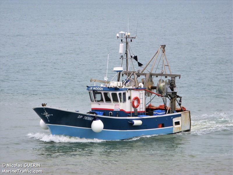 le noddy (Fishing vessel) - IMO , MMSI 227318250, Call Sign FV6642 under the flag of France