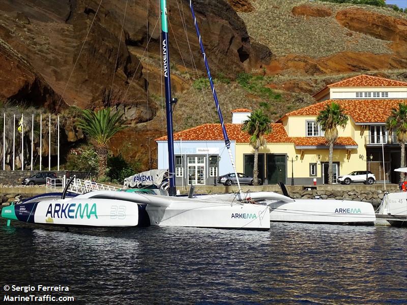 arkema solo sailor (Sailing vessel) - IMO , MMSI 228021350 under the flag of France