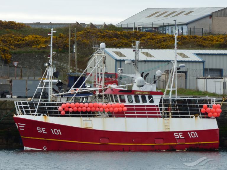 emma jane (Fishing Vessel) - IMO 8644852, MMSI 232006960, Call Sign MLNG4 under the flag of United Kingdom (UK)