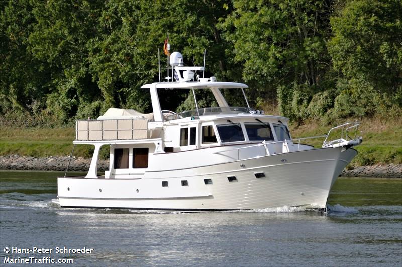 wandering goose (Pleasure craft) - IMO , MMSI 232030349, Call Sign MIEB7 under the flag of United Kingdom (UK)