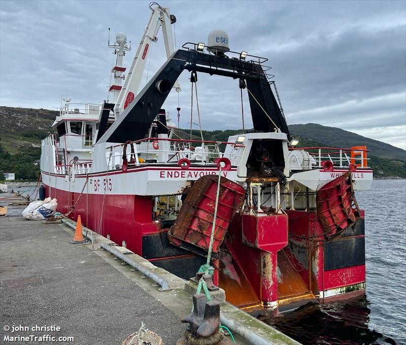endeavour v (Fishing Vessel) - IMO 9899753, MMSI 232031138, Call Sign MIHM2 under the flag of United Kingdom (UK)