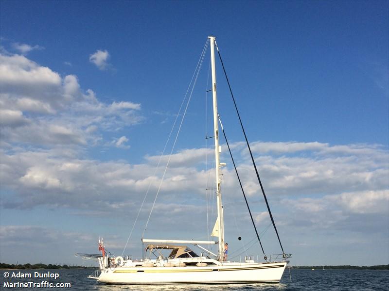 mariadz (Sailing vessel) - IMO , MMSI 235080381, Call Sign 2DMX5 under the flag of United Kingdom (UK)