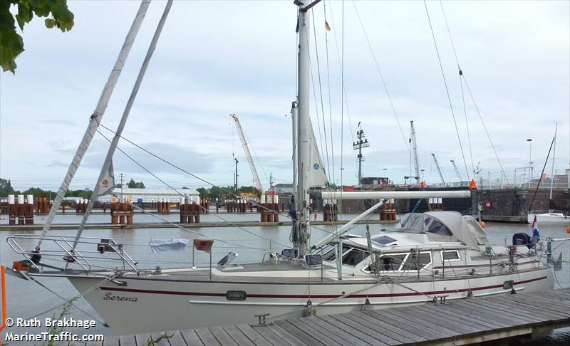 serena (Sailing vessel) - IMO , MMSI 244011967, Call Sign PH3502 under the flag of Netherlands