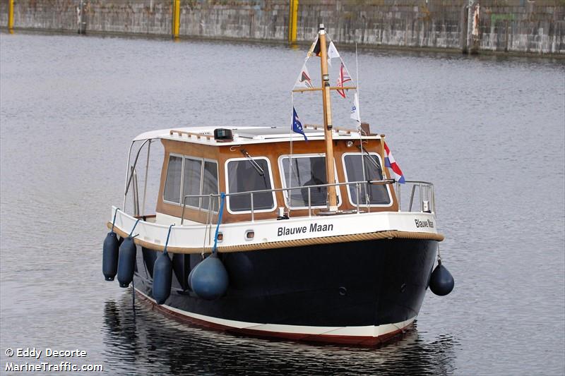 blauwe maan (Pleasure craft) - IMO , MMSI 244060958, Call Sign PD6589 under the flag of Netherlands