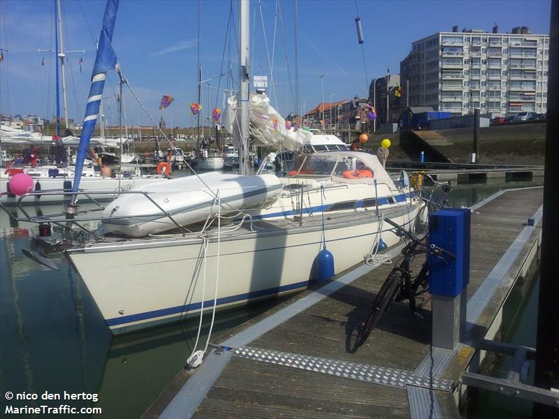missis amour (Sailing vessel) - IMO , MMSI 244110112, Call Sign MISSIS under the flag of Netherlands