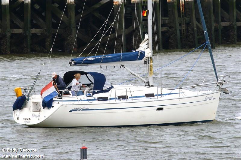 falmarin (Sailing vessel) - IMO , MMSI 244660835, Call Sign PG6956 under the flag of Netherlands