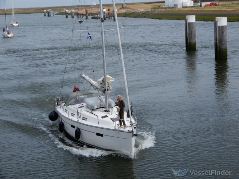 marblau (Pleasure craft) - IMO , MMSI 244710898, Call Sign PB8919 under the flag of Netherlands