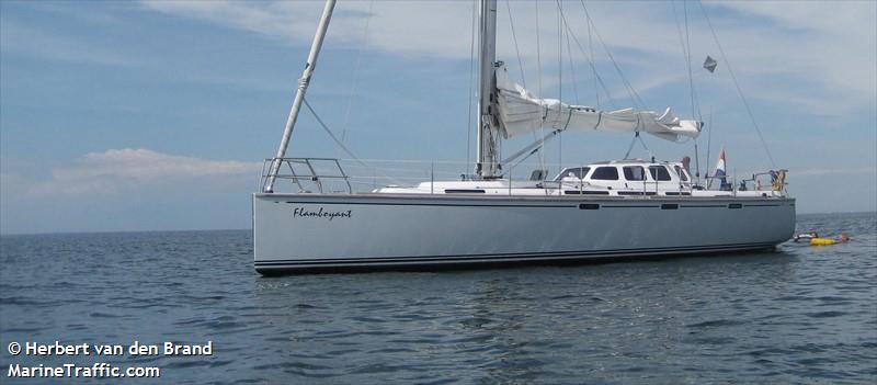 flamboyant (Sailing vessel) - IMO , MMSI 244750910, Call Sign PB4218 under the flag of Netherlands