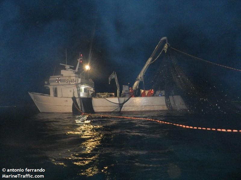 sirio (Fishing vessel) - IMO , MMSI 247044850, Call Sign IOMY under the flag of Italy