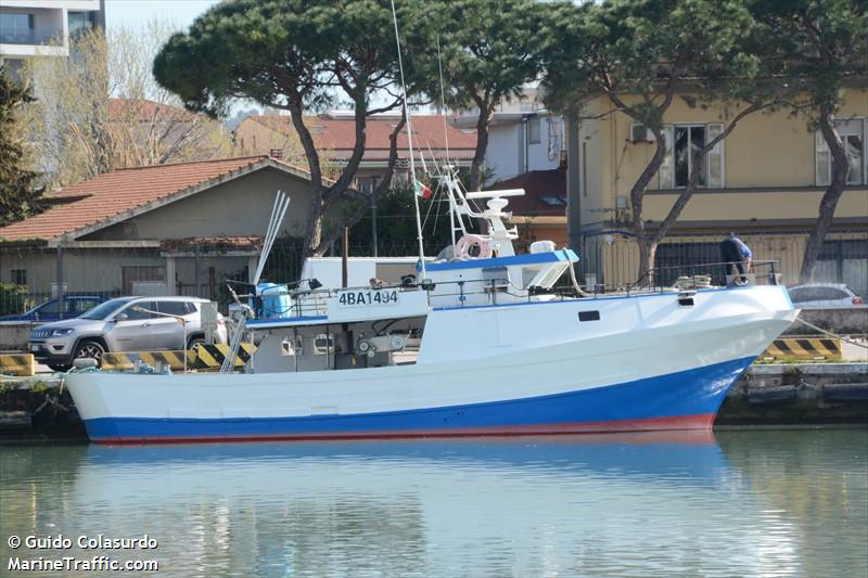 saturno (Fishing vessel) - IMO , MMSI 247122750, Call Sign IZSP under the flag of Italy