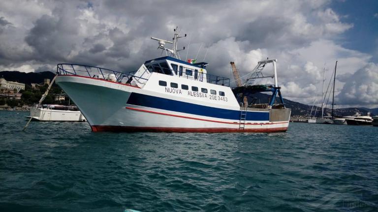 nuov alessia (Fishing vessel) - IMO , MMSI 247126680, Call Sign IKNN2 under the flag of Italy