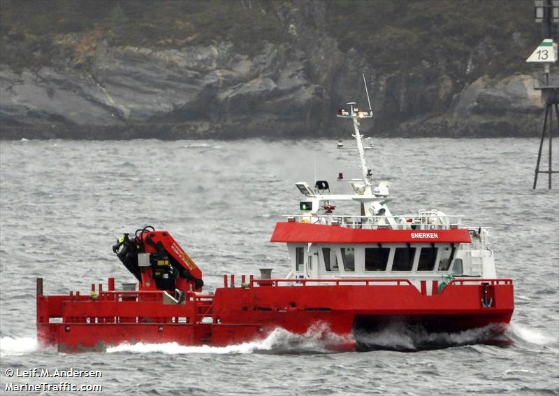 snerken (Cargo ship) - IMO , MMSI 257046380, Call Sign LH2795 under the flag of Norway