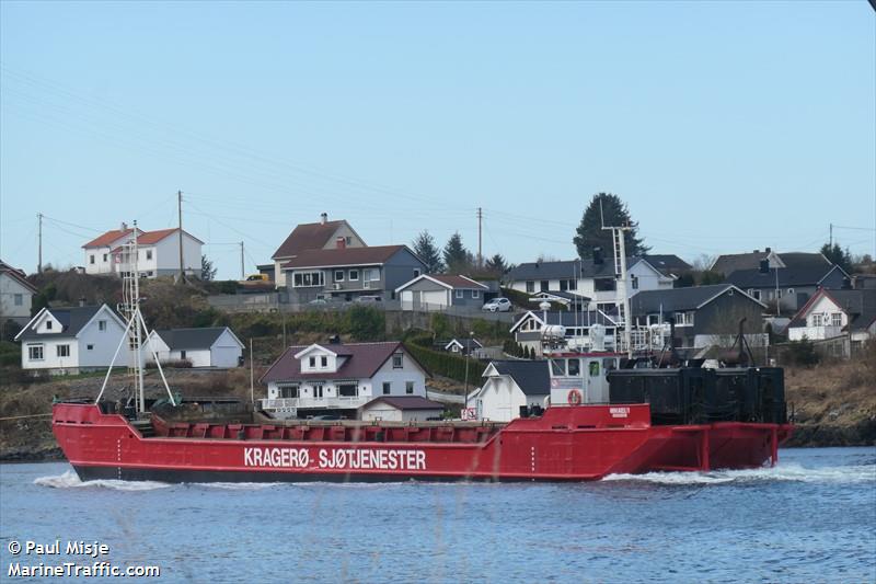 mikael 1 (Motor Hopper) - IMO , MMSI 257994800, Call Sign LG9640 under the flag of Norway