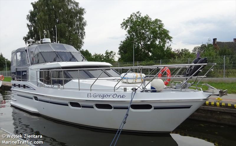 el gregor one (Pleasure craft) - IMO , MMSI 261039240, Call Sign SPS3760 under the flag of Poland