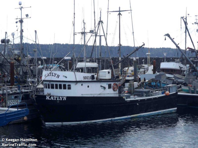 katlyn (Fishing vessel) - IMO , MMSI 316015948 under the flag of Canada