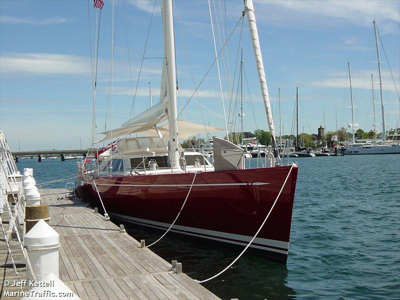 red sky (Sailing vessel) - IMO , MMSI 319888000, Call Sign ZCIU under the flag of Cayman Islands