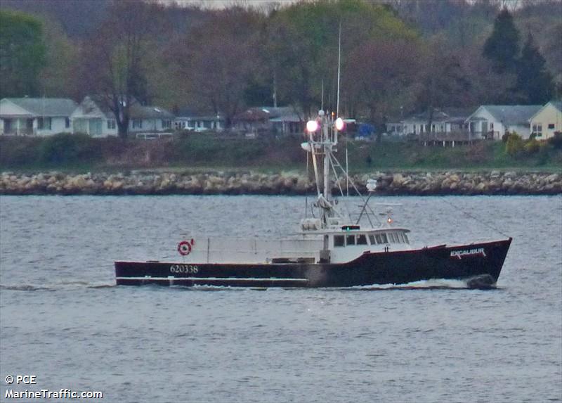 excalibur (Fishing vessel) - IMO , MMSI 367162510, Call Sign WDD5716 under the flag of United States (USA)