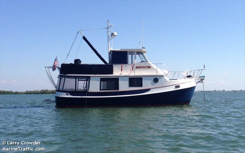 lila blue (Pleasure craft) - IMO , MMSI 367646940, Call Sign WDH7315 under the flag of United States (USA)