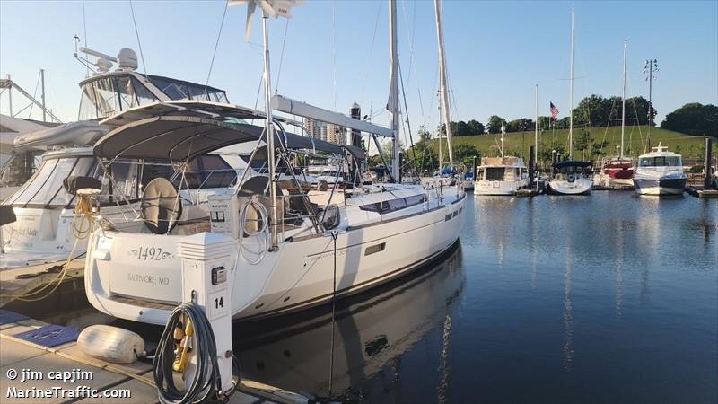 1492 (Sailing vessel) - IMO , MMSI 367715650, Call Sign WDG6138 under the flag of United States (USA)