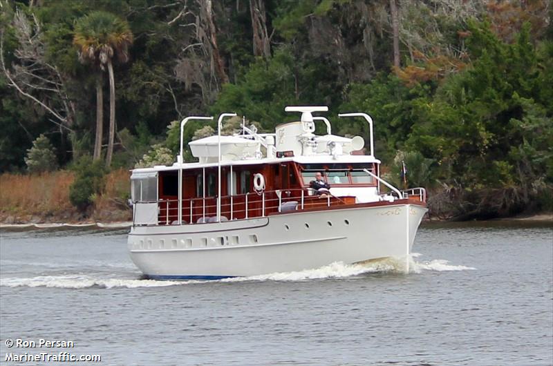 flying lady (Pleasure craft) - IMO , MMSI 368009910, Call Sign WDJ7765 under the flag of United States (USA)