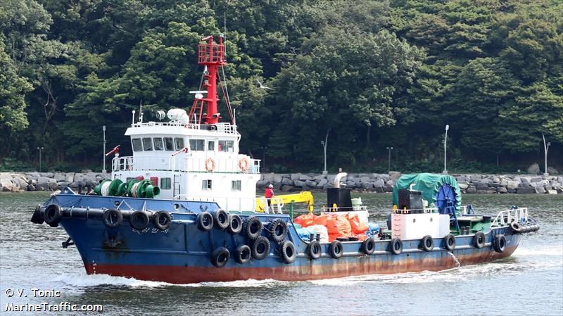 dongyangbangjeho (Unknown) - IMO , MMSI 440312490, Call Sign SSD under the flag of Korea