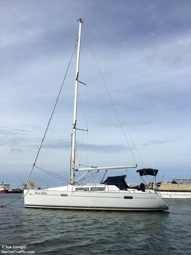 wind rider (Sailing vessel) - IMO , MMSI 503098750, Call Sign 58235 under the flag of Australia