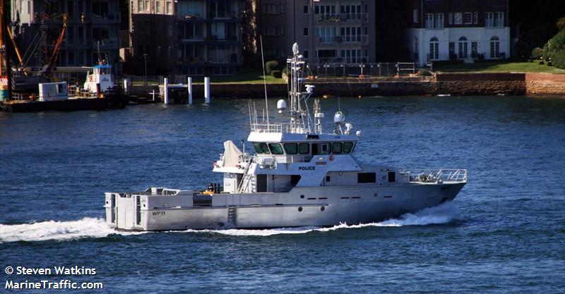 nemesis (Pleasure craft) - IMO , MMSI 503225100, Call Sign WP11 under the flag of Australia