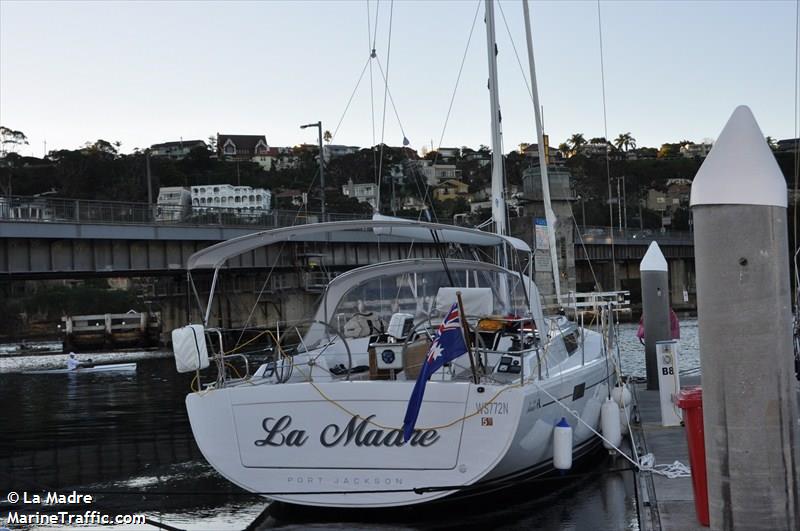 la madre (Sailing vessel) - IMO , MMSI 503672900, Call Sign WS772N under the flag of Australia