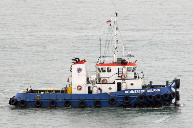 commerson dolphin (Tug) - IMO 9717319, MMSI 525024297, Call Sign YDA3680 under the flag of Indonesia