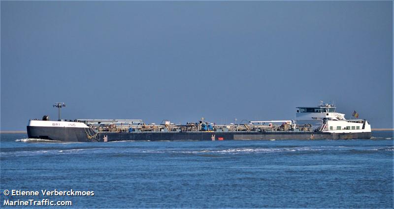 breitling (Inland Tanker) - IMO 9369057, MMSI 205045800, Call Sign OT2651 under the flag of Belgium