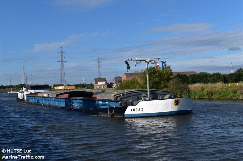 audax (Cargo ship) - IMO , MMSI 205236790, Call Sign OT2367 under the flag of Belgium