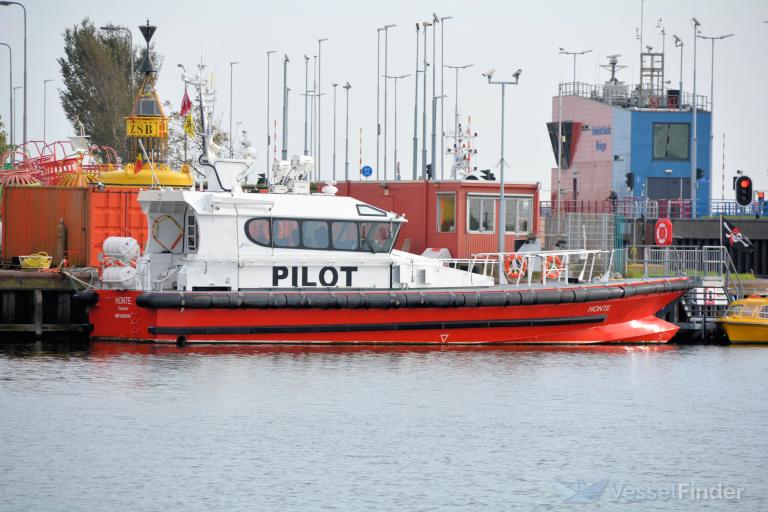 honte (Pilot Vessel) - IMO 9680138, MMSI 205651000, Call Sign ORBW under the flag of Belgium