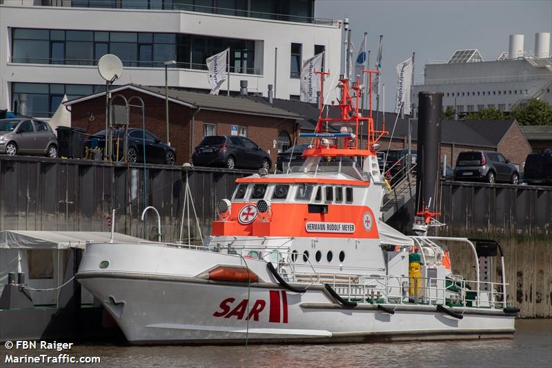 hermann rudolf meyer (SAR) - IMO , MMSI 211235180, Call Sign DBAC under the flag of Germany