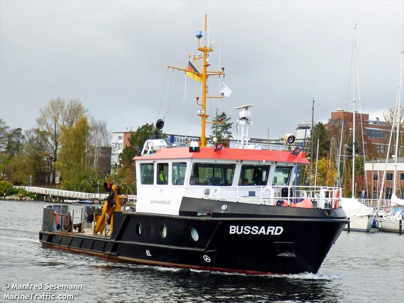 bussard (Other type) - IMO , MMSI 211264530, Call Sign DBDE under the flag of Germany