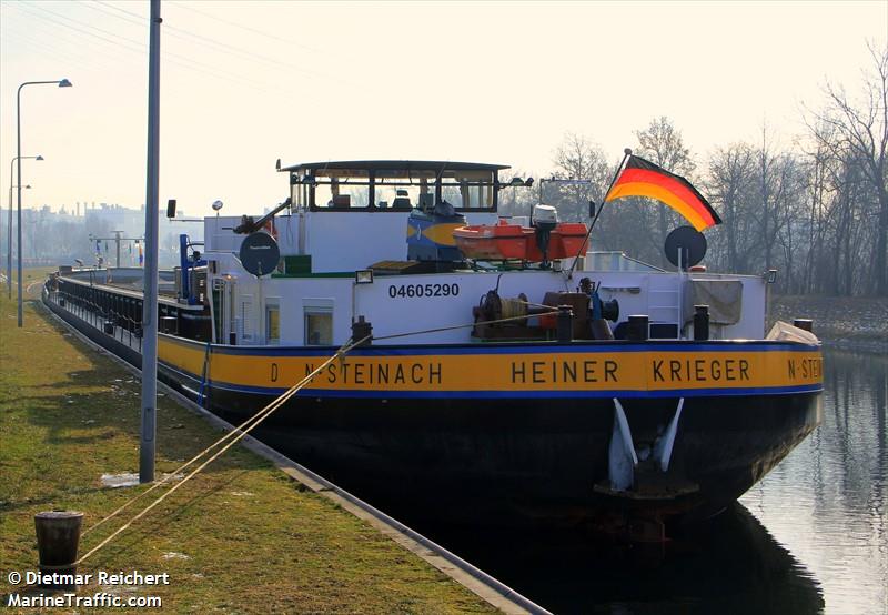 heiner krieger (Cargo ship) - IMO , MMSI 211476940, Call Sign DA4945 under the flag of Germany