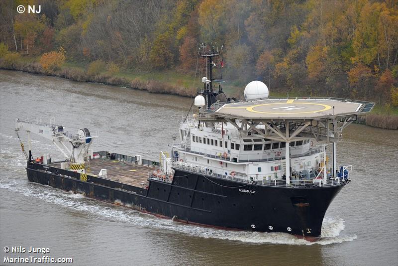 aquanaut (Offshore Tug/Supply Ship) - IMO 9296717, MMSI 218481000, Call Sign DIQR under the flag of Germany