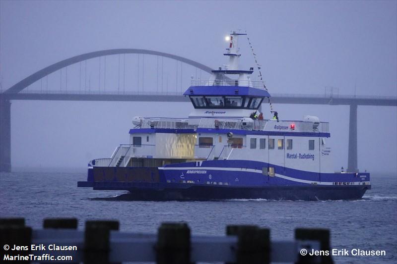 aeroexpressen (Passenger/Ro-Ro Cargo Ship) - IMO 9861500, MMSI 219026197, Call Sign OXFY under the flag of Denmark