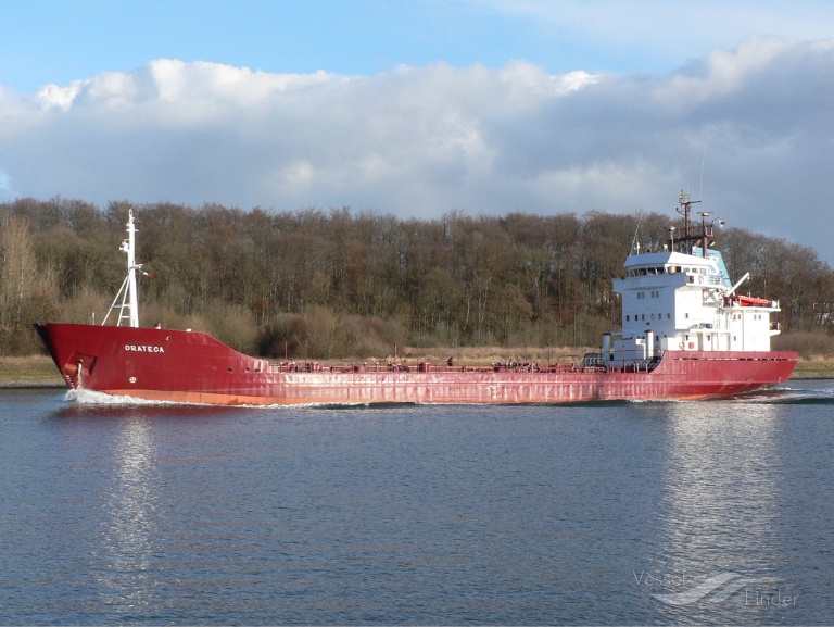 scanbio orateca (Chemical Tanker) - IMO 8023527, MMSI 219675000, Call Sign OZJA2 under the flag of Denmark