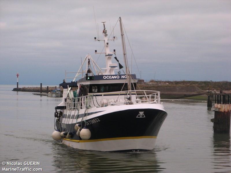 fv oceano nox (Fishing vessel) - IMO , MMSI 228894000, Call Sign FLQG under the flag of France