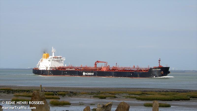 baltic mariner i (Chemical/Oil Products Tanker) - IMO 9314820, MMSI 229882000, Call Sign 9HA3691 under the flag of Malta