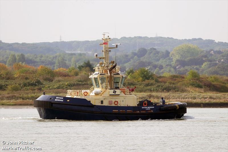 svitzer meridian (Tug) - IMO 9834167, MMSI 232018799, Call Sign MECW9 under the flag of United Kingdom (UK)