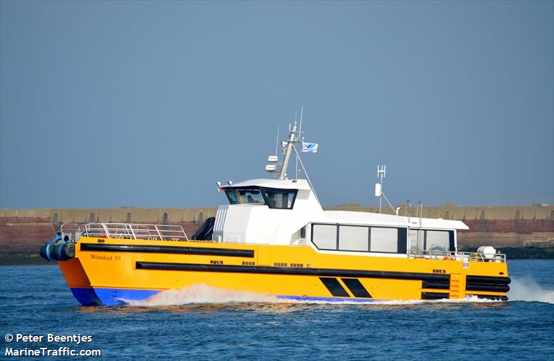 windcat19 (HSC) - IMO , MMSI 235062747, Call Sign 2ATD3 under the flag of United Kingdom (UK)