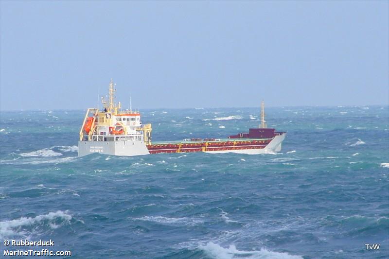 kathy c (General Cargo Ship) - IMO 9523940, MMSI 235075591, Call Sign 2CTI7 under the flag of United Kingdom (UK)