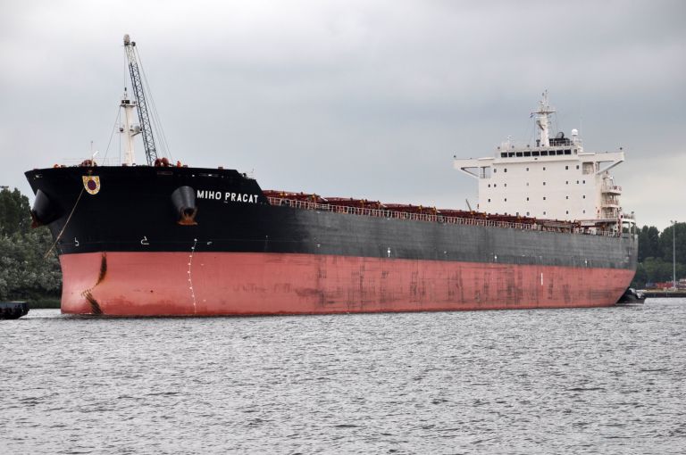 miho pracat (Bulk Carrier) - IMO 9384514, MMSI 238251000, Call Sign 9AA6078 under the flag of Croatia