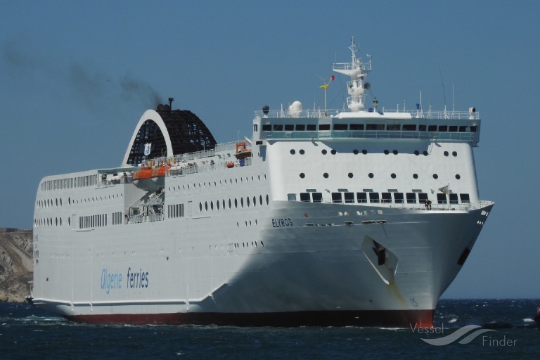 elyros (Passenger/Ro-Ro Cargo Ship) - IMO 9178599, MMSI 240685000, Call Sign SVOM under the flag of Greece