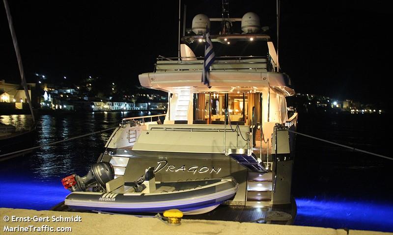 dragon (Yacht) - IMO 8773744, MMSI 240967000, Call Sign SVA2492 under the flag of Greece