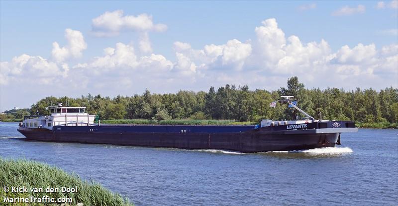 levante (Cargo ship) - IMO , MMSI 244010773, Call Sign PF3820 under the flag of Netherlands