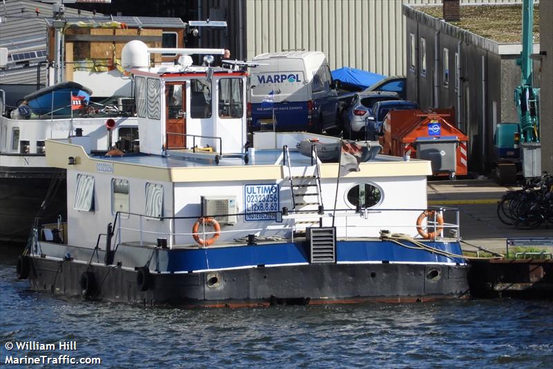 ultimo (Cargo ship) - IMO , MMSI 244123687, Call Sign PG7623 under the flag of Netherlands